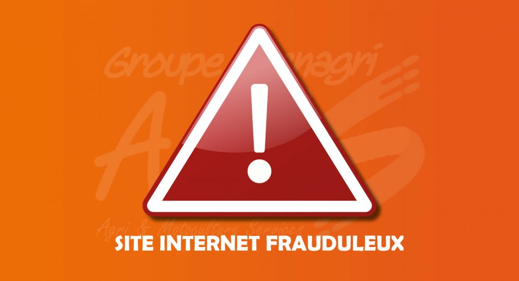 site internet frauduleux